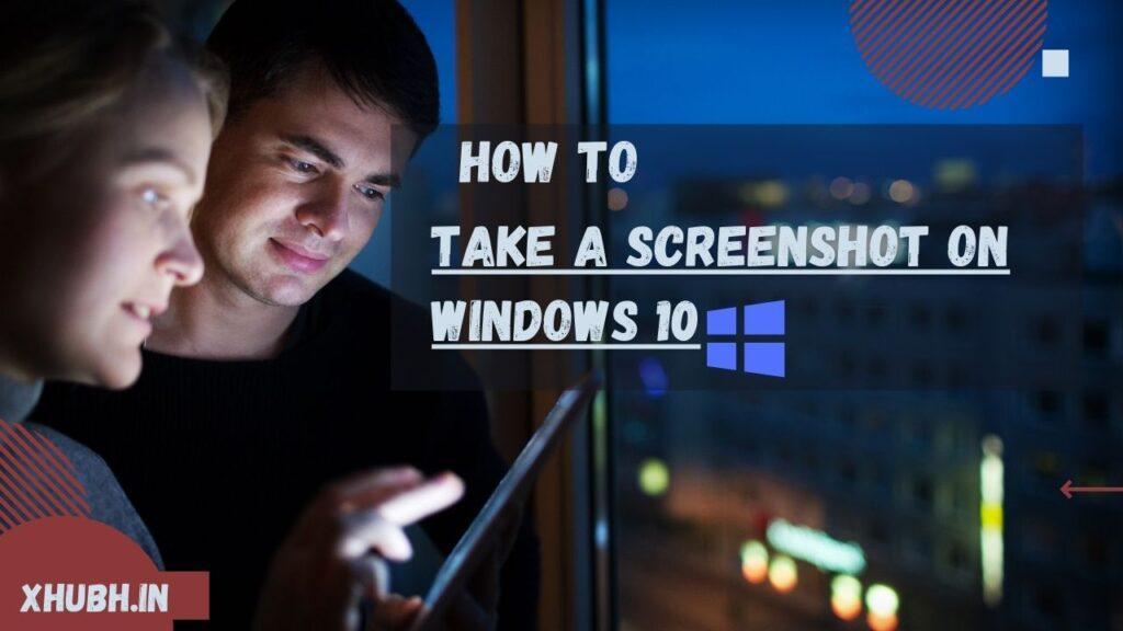 screenshot in windows 10